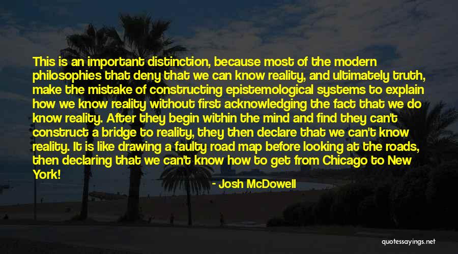 Constructing Reality Quotes By Josh McDowell Constructing Reality Quotes By Josh McDowell