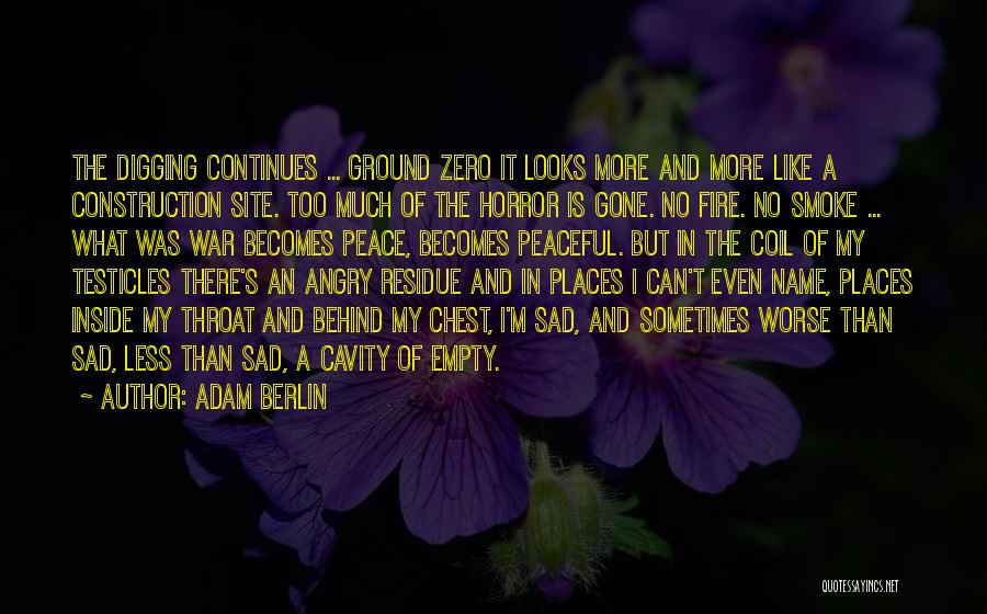 Construction And Destruction Quotes By Adam Berlin