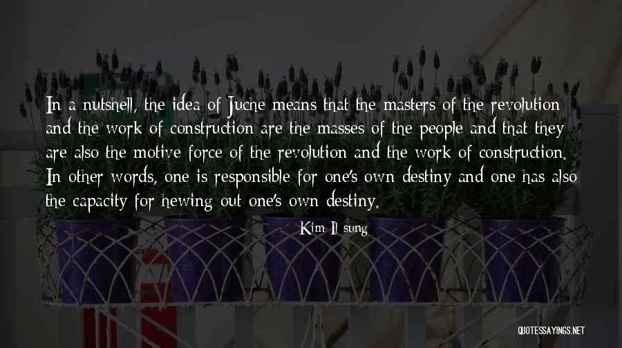 Construction Work Quotes By Kim Il-sung Construction Work Quotes By Kim Il-sung