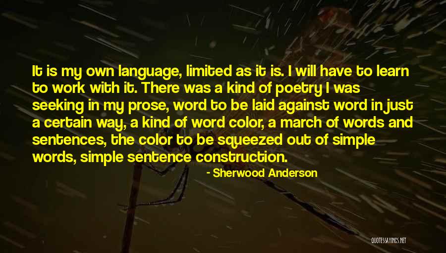 Construction Work Quotes By Sherwood Anderson Construction Work Quotes By Sherwood Anderson