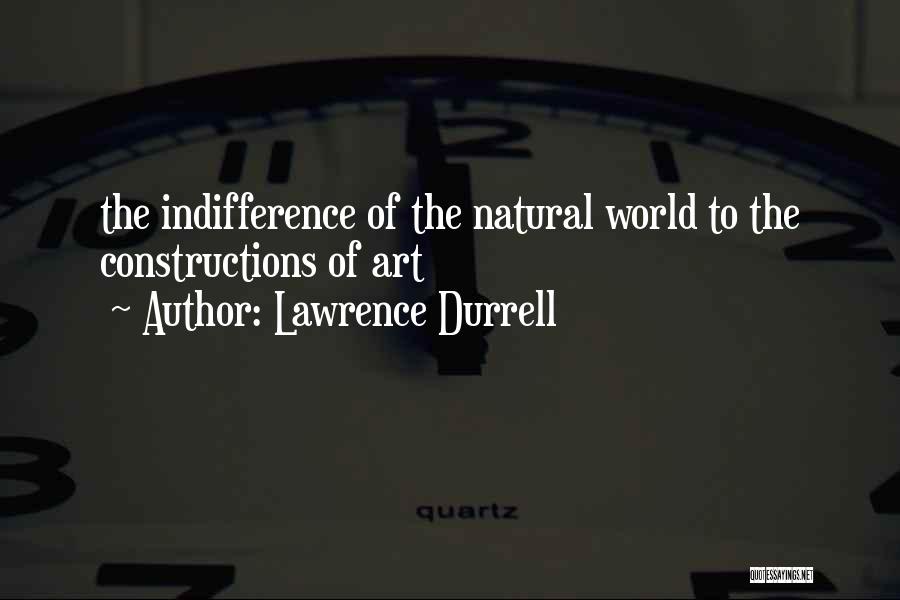 Constructions Quotes By Lawrence Durrell