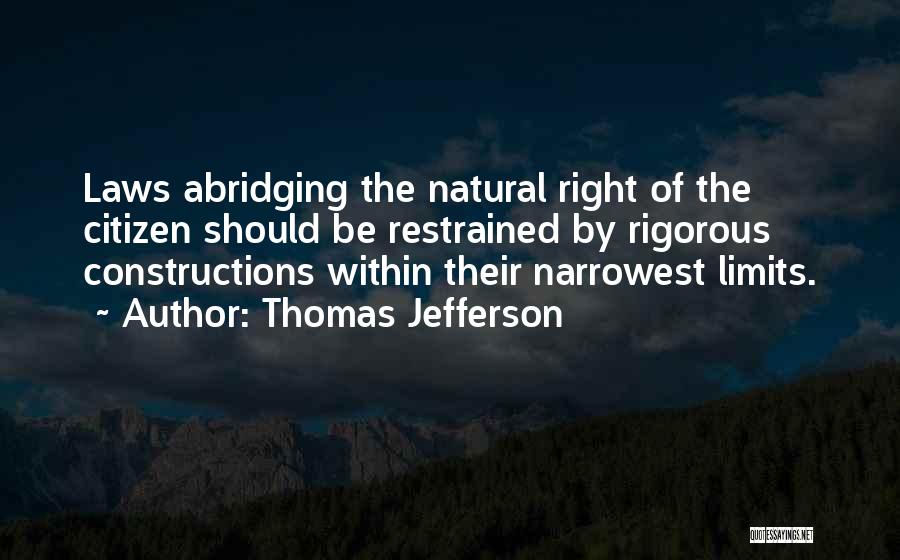 Constructions Quotes By Thomas Jefferson