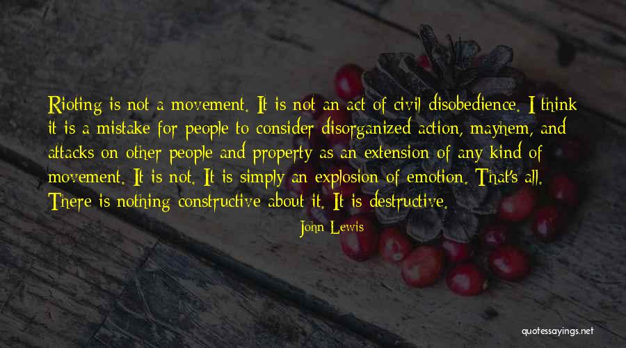 Constructive Destructive Quotes By John Lewis Constructive Destructive Quotes By John Lewis