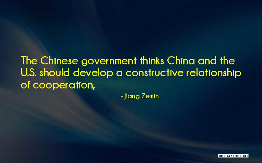 Constructive Thinking Quotes By Jiang Zemin Constructive Thinking Quotes By Jiang Zemin