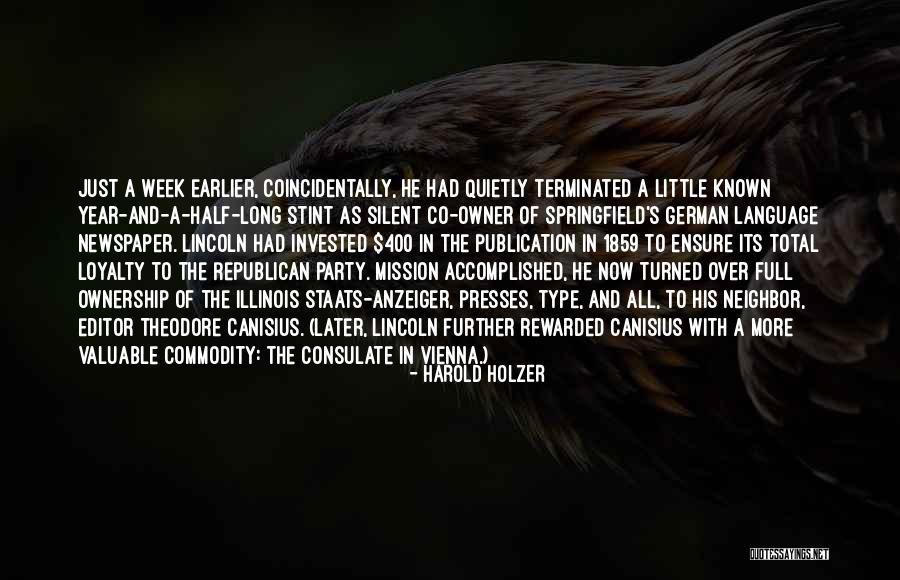 Consulate Quotes By Harold Holzer Consulate Quotes By Harold Holzer