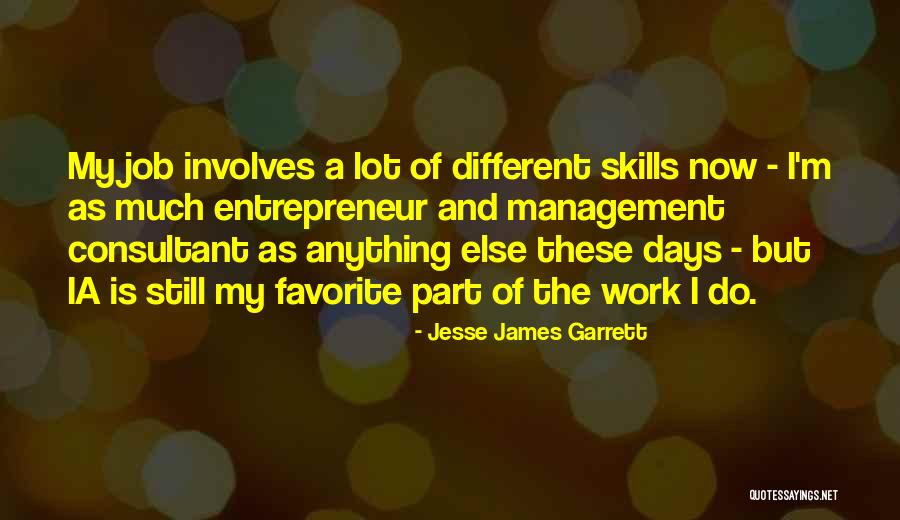 Consultant Management Quotes By Jesse James Garrett