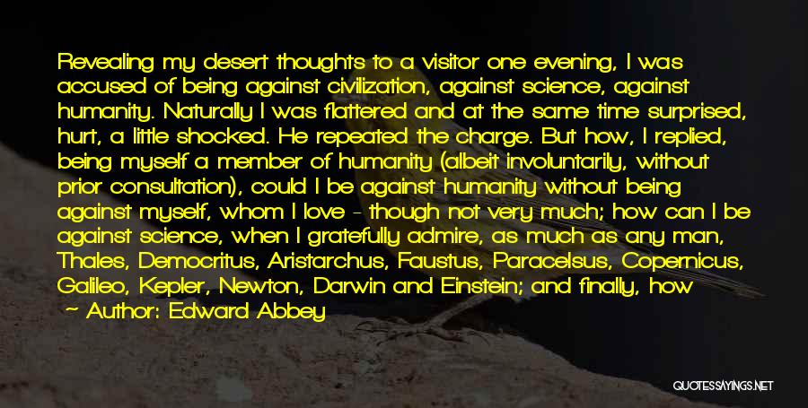 Consultation Quotes By Edward Abbey