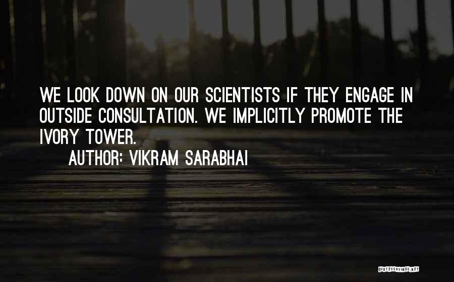 Consultation Quotes By Vikram Sarabhai