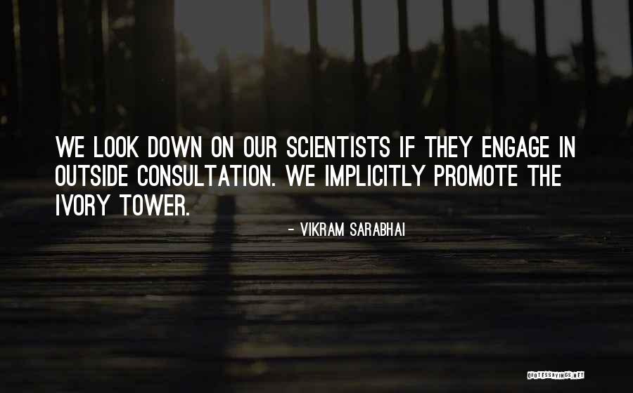 Consultation Quotes By Vikram Sarabhai