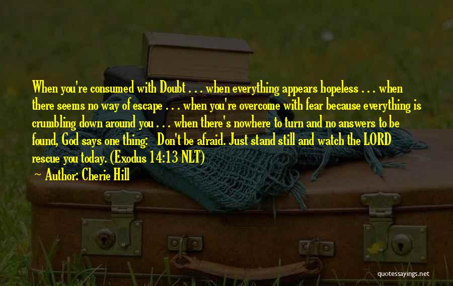 Consumed By Fear Quotes By Cherie Hill