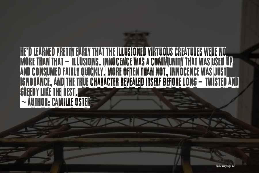 Consumed Quotes By Camille Oster