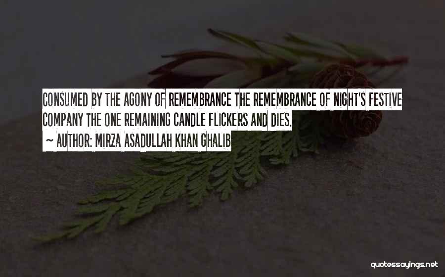 Consumed Quotes By Mirza Asadullah Khan Ghalib