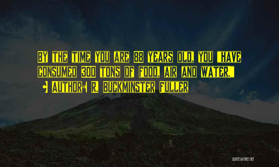 Consumed Quotes By R. Buckminster Fuller