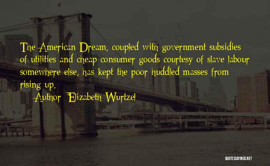 Consumer Goods Quotes By Elizabeth Wurtzel