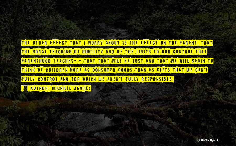 Consumer Goods Quotes By Michael Sandel
