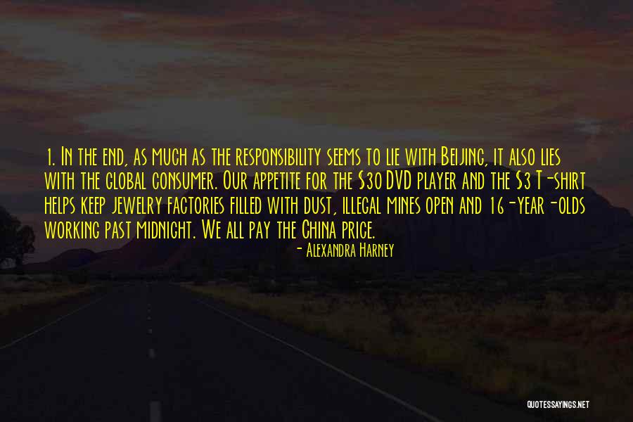 Consumer Quotes By Alexandra Harney Consumer Quotes By Alexandra Harney
