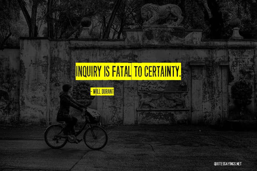 Consumpsit Quotes By Will Durant