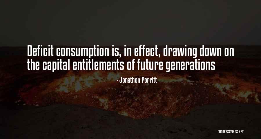 Consumption Quotes By Jonathon Porritt