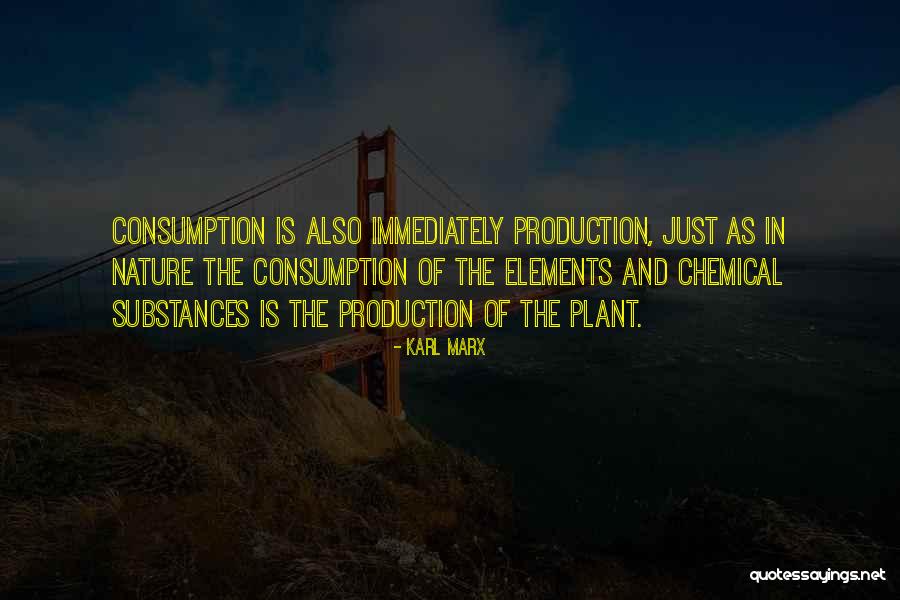 Consumption Quotes By Karl Marx