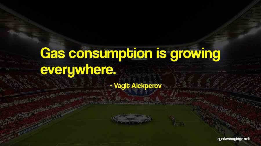 Consumption Quotes By Vagit Alekperov