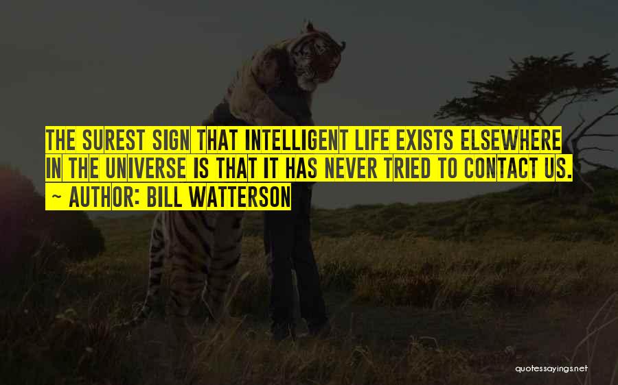 Contact Us Quotes By Bill Watterson