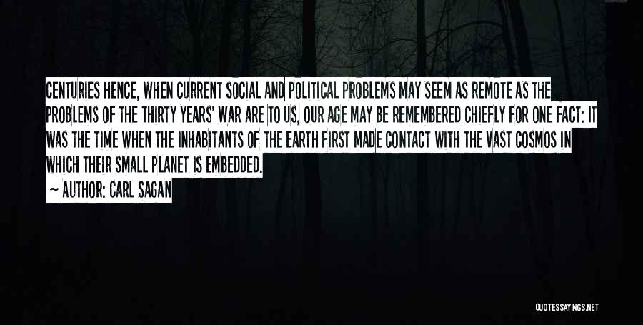 Contact Us Quotes By Carl Sagan