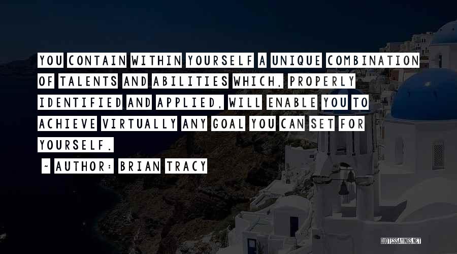 Contain Yourself Quotes By Brian Tracy