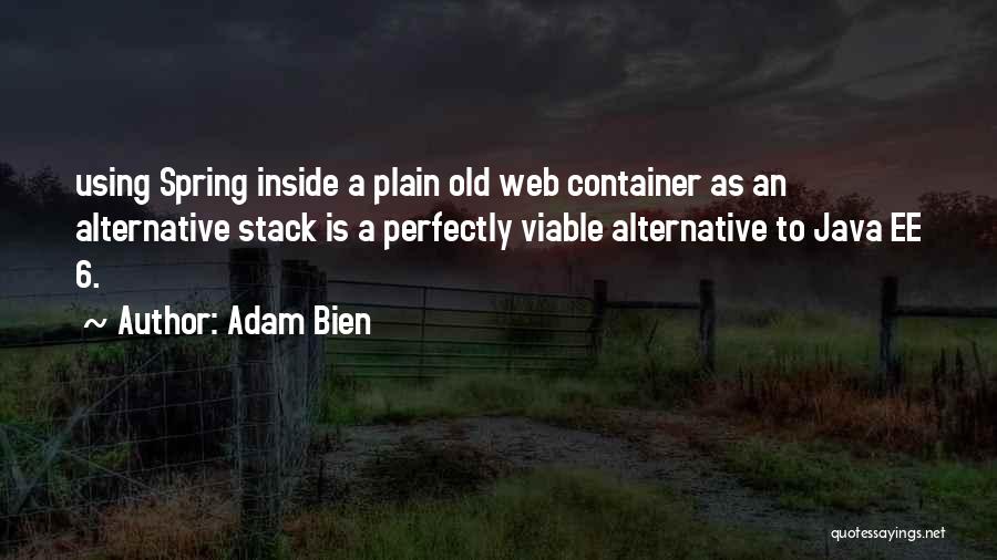 Container Quotes By Adam Bien