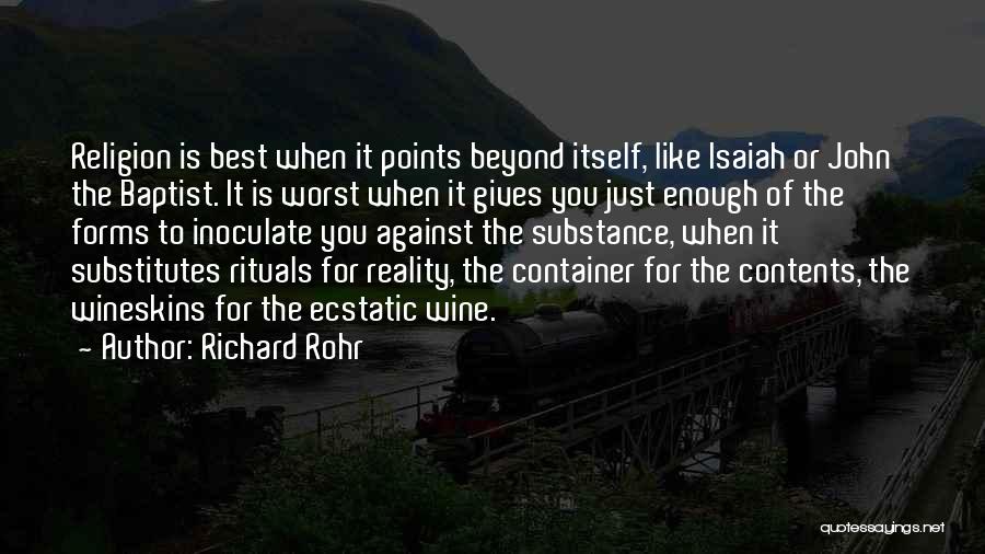Container Quotes By Richard Rohr