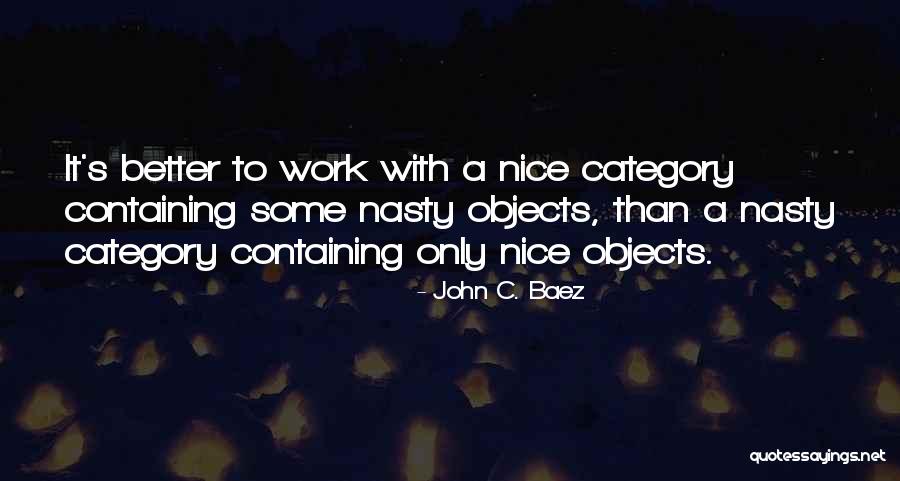 Containing Quotes By John C. Baez Containing Quotes By John C. Baez