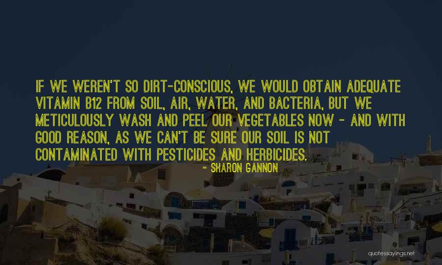 Contaminated Water Quotes By Sharon Gannon