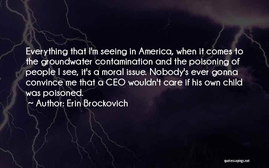 Contamination Quotes By Erin Brockovich