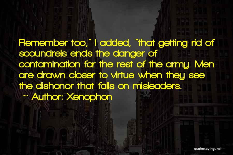 Contamination Quotes By Xenophon