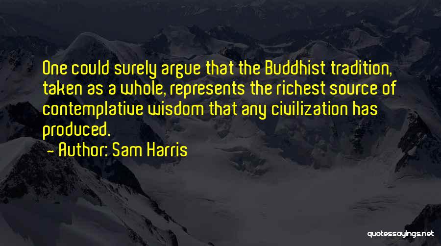 Contemplative Quotes By Sam Harris