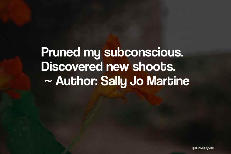 Contemporary Art Quotes By Sally Jo Martine