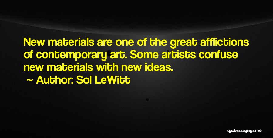 Contemporary Art Quotes By Sol LeWitt
