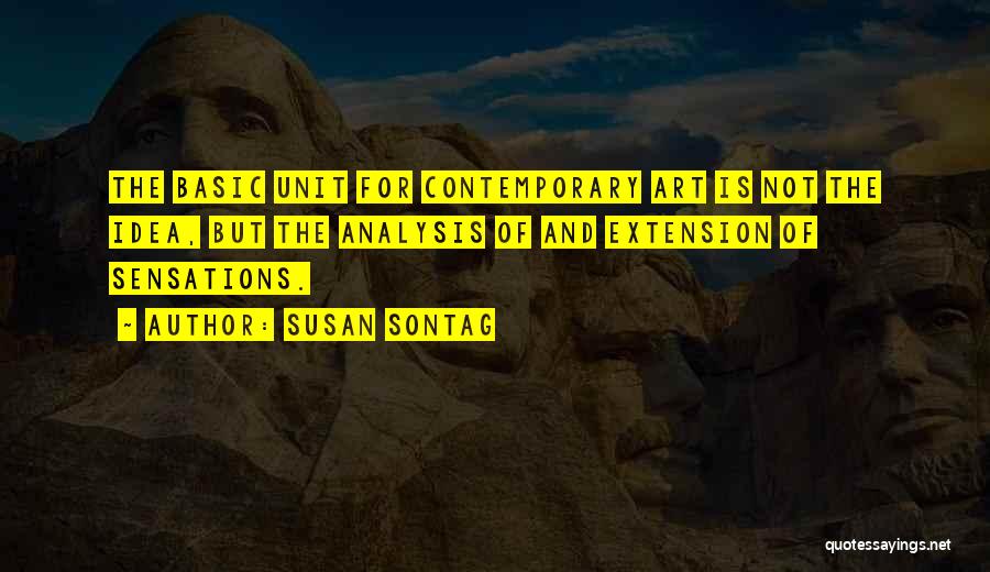 Contemporary Art Quotes By Susan Sontag