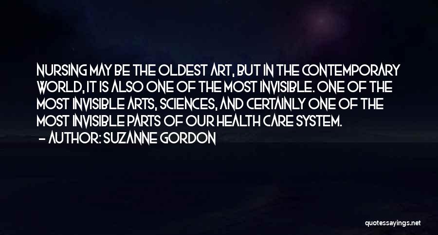 Contemporary Art Quotes By Suzanne Gordon