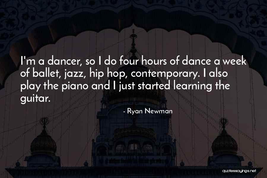 Contemporary Dance Quotes By Ryan Newman Contemporary Dance Quotes By Ryan Newman