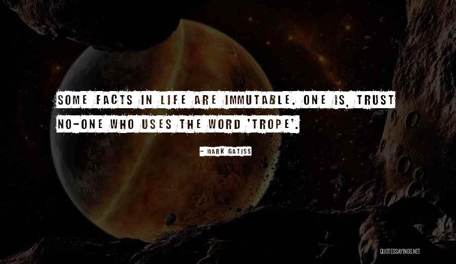 Contempory Quotes By Mark Gatiss