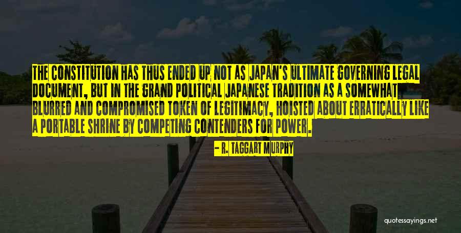 Contenders Quotes By R. Taggart Murphy Contenders Quotes By R. Taggart Murphy