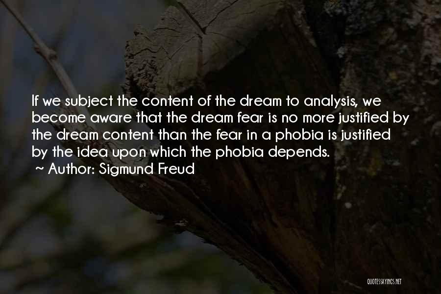 Content Analysis Quotes By Sigmund Freud