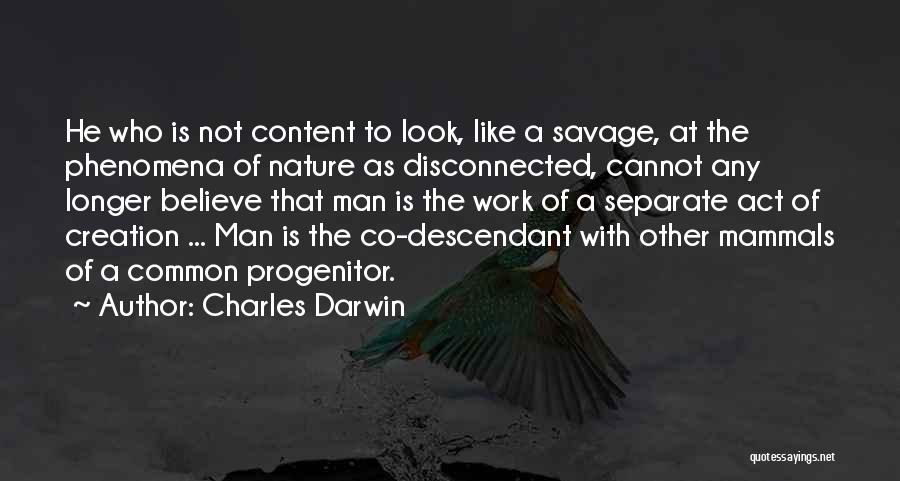 Content Creation Quotes By Charles Darwin