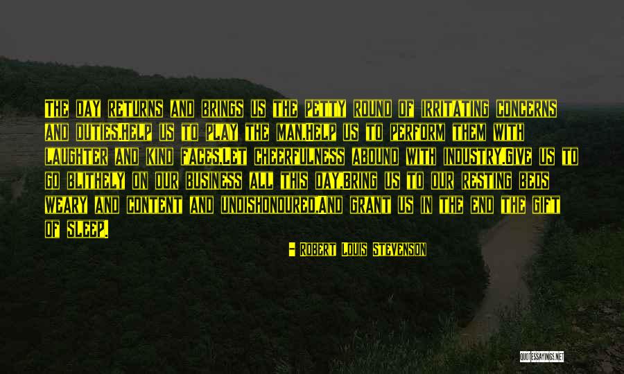 Content In Business Quotes By Robert Louis Stevenson Content In Business Quotes By Robert Louis Stevenson