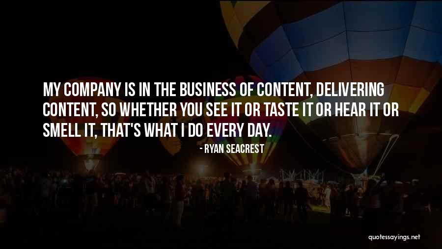 Content In Business Quotes By Ryan Seacrest Content In Business Quotes By Ryan Seacrest