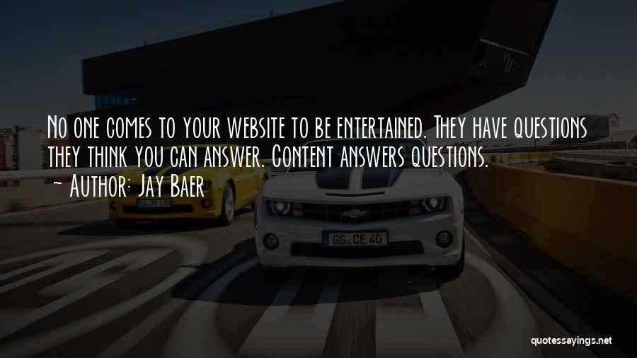 Content Marketing Quotes By Jay Baer