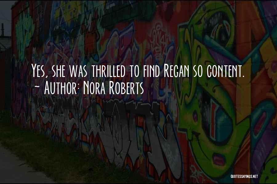 Content Quotes By Nora Roberts