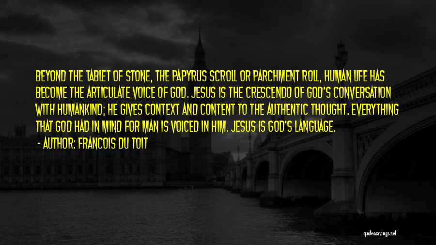 Content With God Quotes By Francois Du Toit