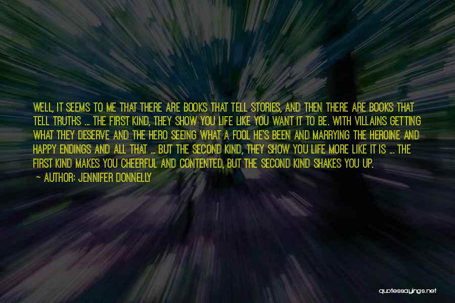 Contented Quotes By Jennifer Donnelly