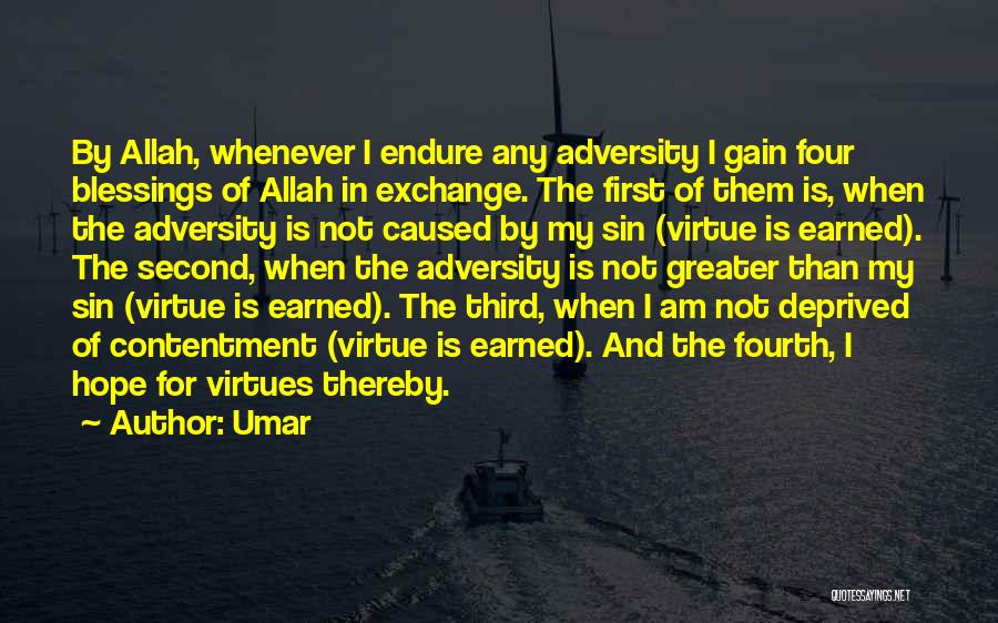 Contentment And Quotes By Umar